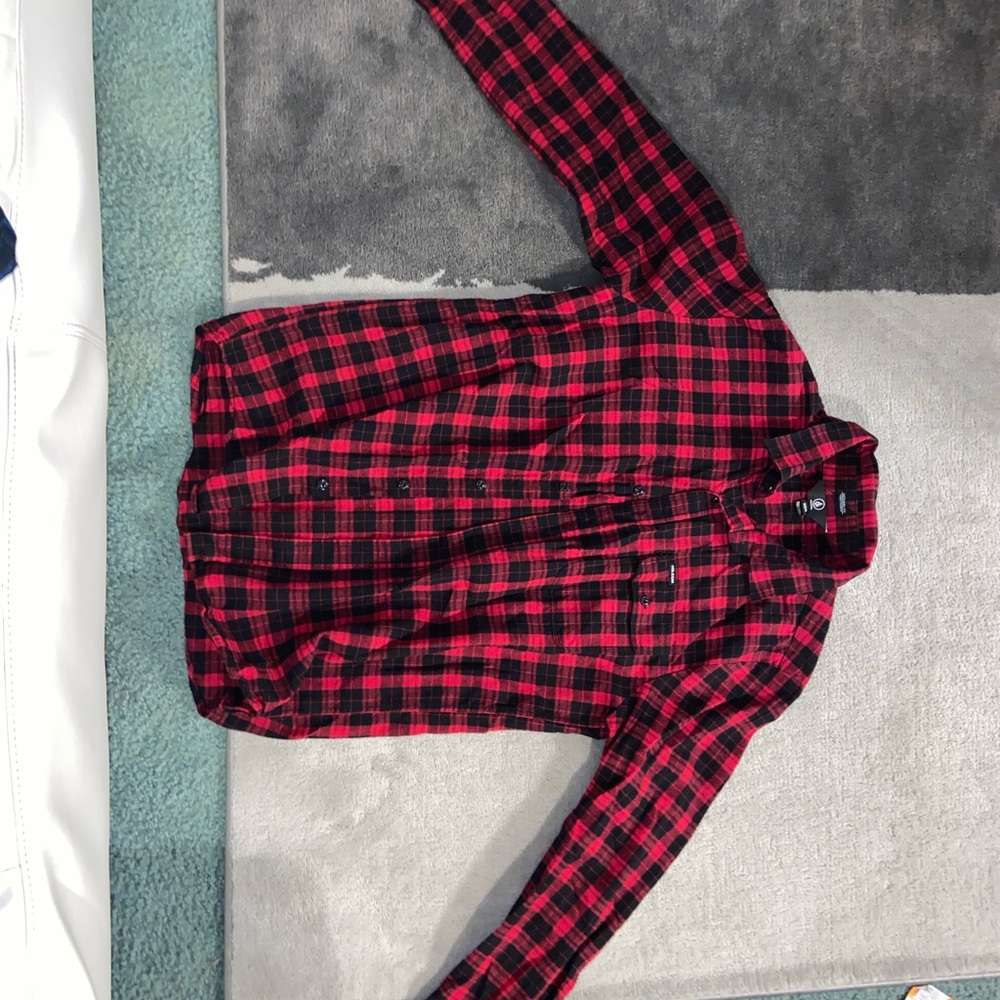 Red and black flannel